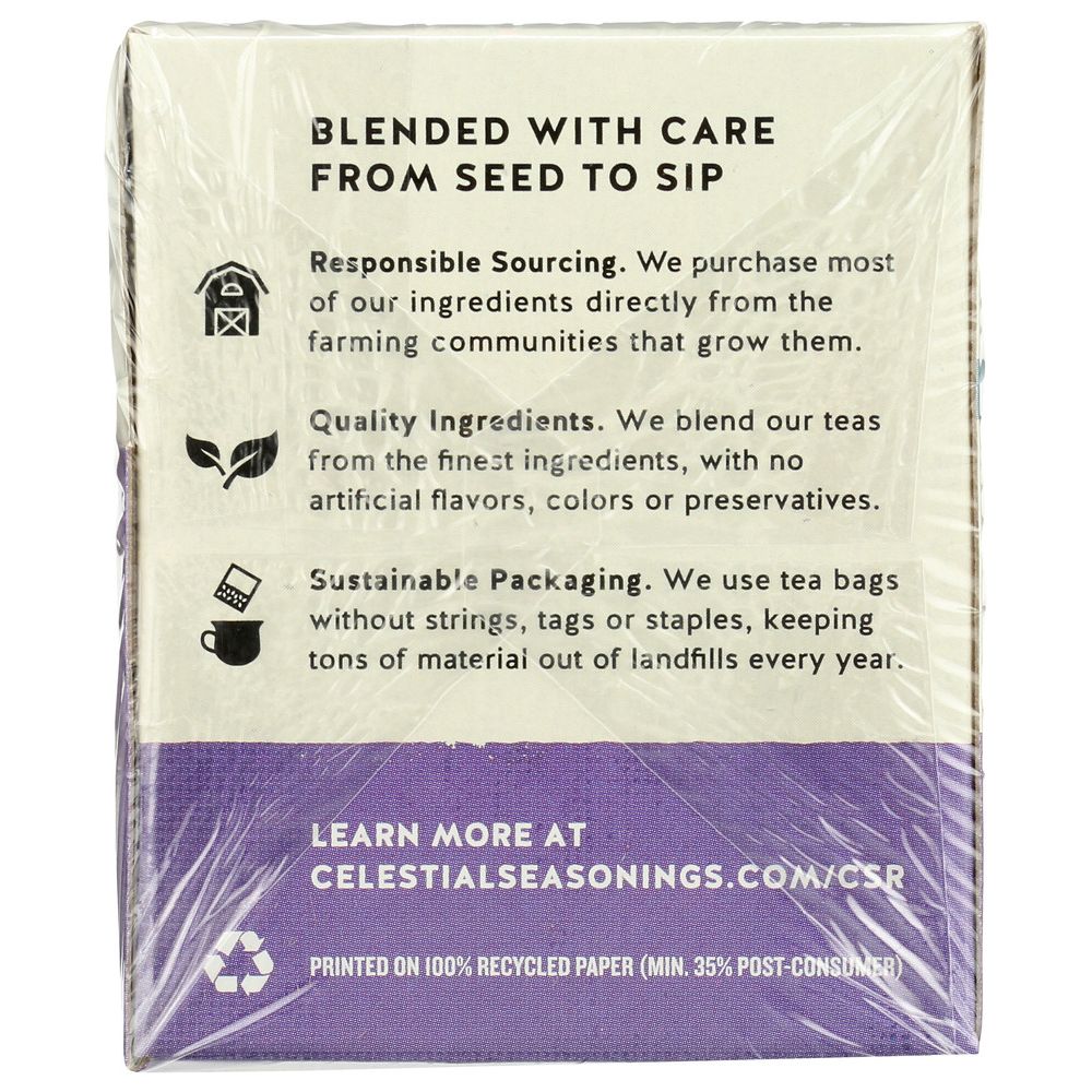 CELESTIAL SEASONINGS: Sleepytime Sinus Soother Wellness Tea, 20 Tea BaGs