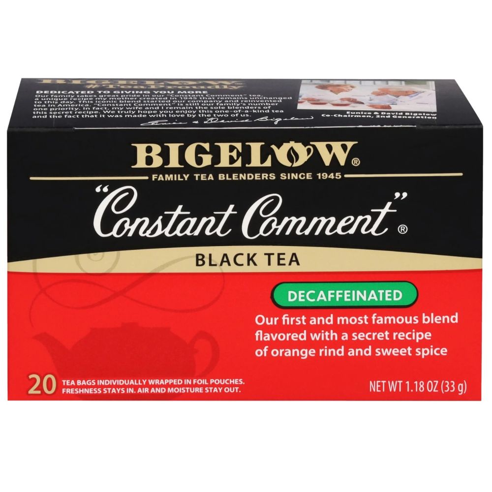 BIGELOW: Constant Comment Decaf Black Tea, 1.18 oz