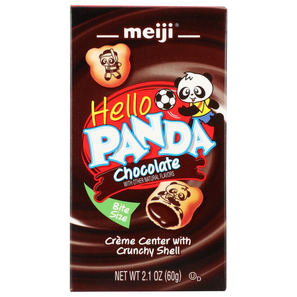 MEIJI: Cookies Filled with Chocolate Hello Panda, 2 oz