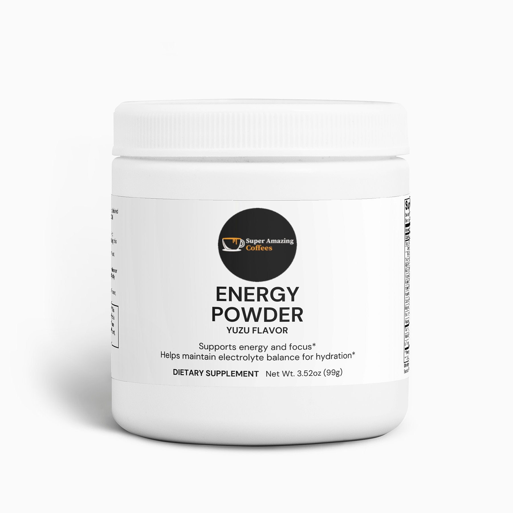 Energy Powder (Yuzu Flavor)