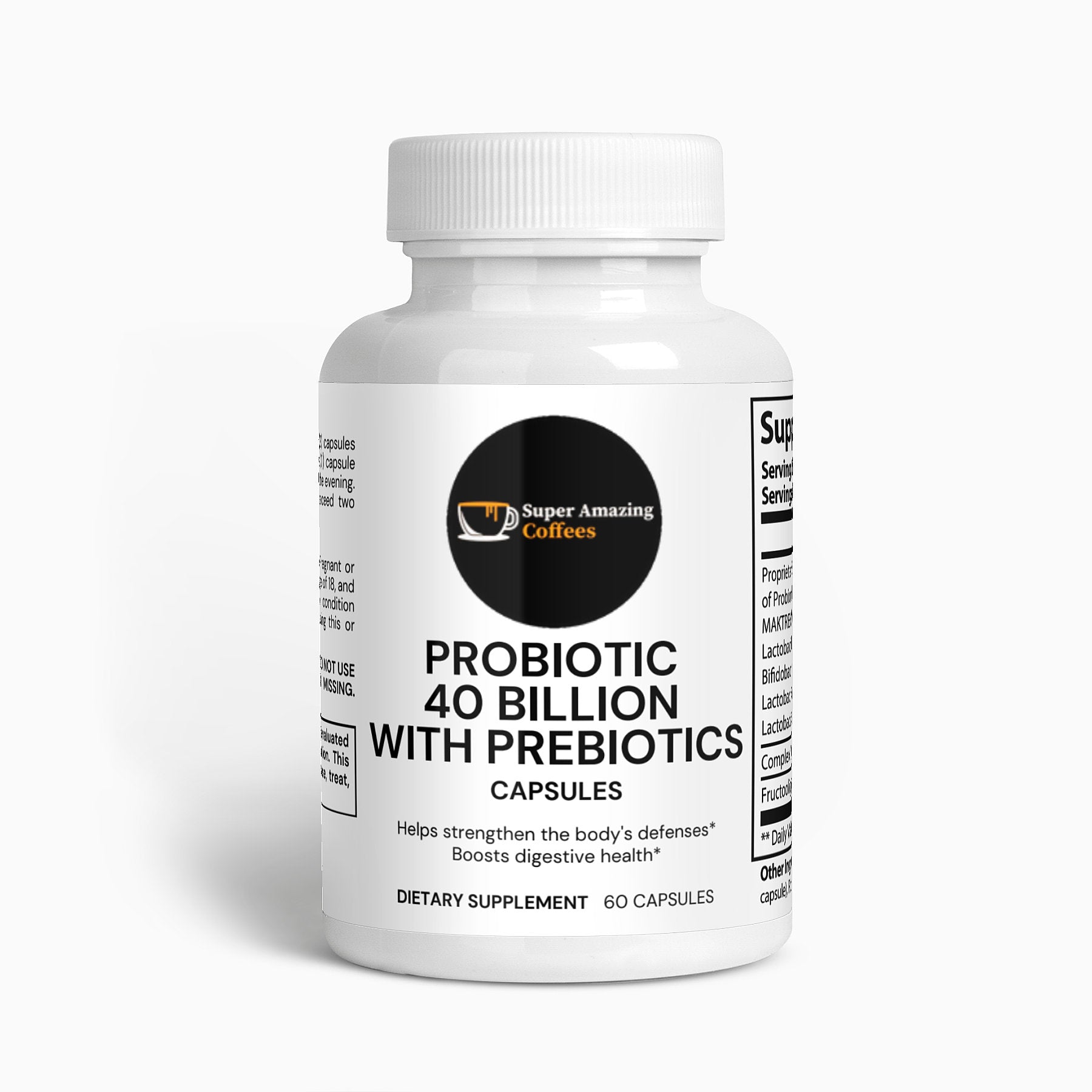 Probiotic 40 Billion with Prebiotics