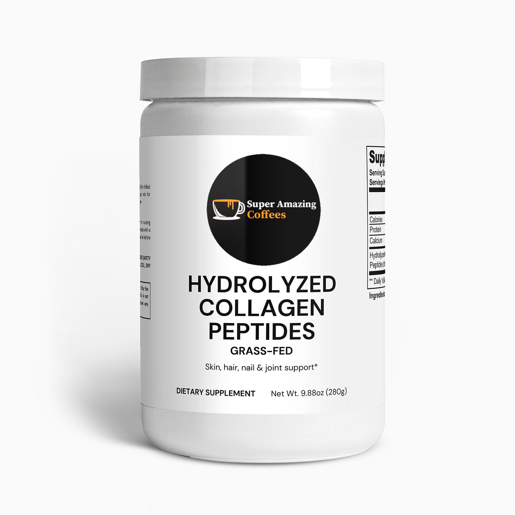 Grass-Fed Hydrolyzed Collagen Peptides