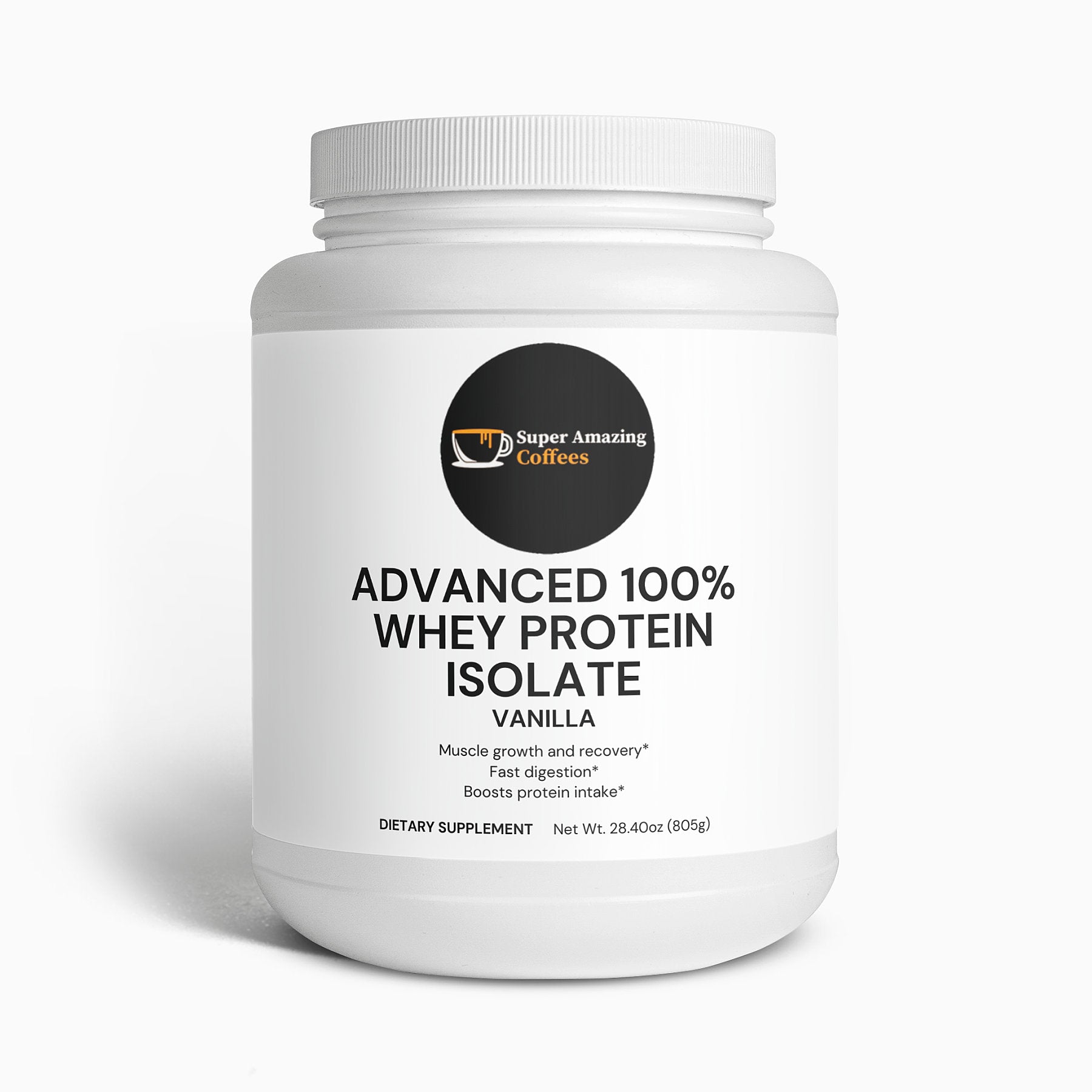 Advanced 100% Whey Protein Isolate (Vanilla)