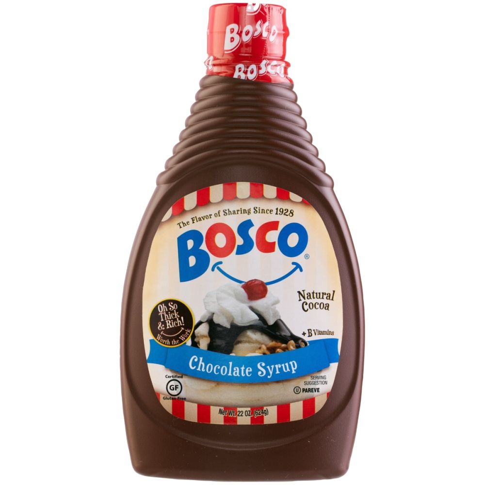 BOSCO: Syrup Chocolate, 22 oz