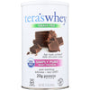 TERA&#39;S WHEY: rBGH Free Whey Protein Fair Trade Dark Chocolate, 12 oz