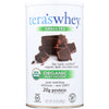 TERA&#39;S WHEY: Grass Fed Organic Whey Protein Fair Trade Dark Chocolate, 12 oz