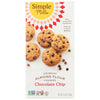 SIMPLE MILLS: Crunchy Chocolate Chip Cookies, 5.5 oz