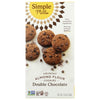 SIMPLE MILLS: Crunchy Double Chocolate Cookies, 5.5 oz