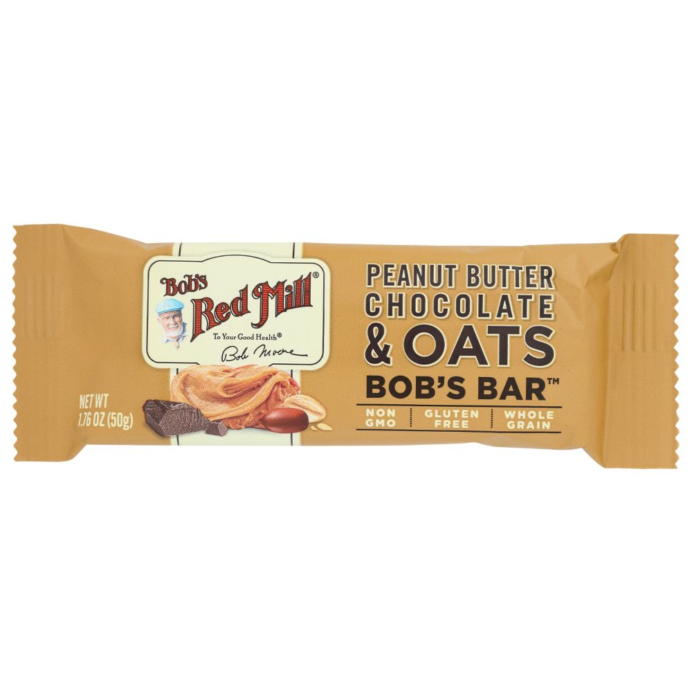 BOBS RED MILL: Peanut Butter Chocolate and Oats Bobs Bar, 1.76 oz