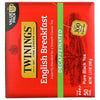 TWINING TEA: English Breakfast Decaf Tea, 50 bg