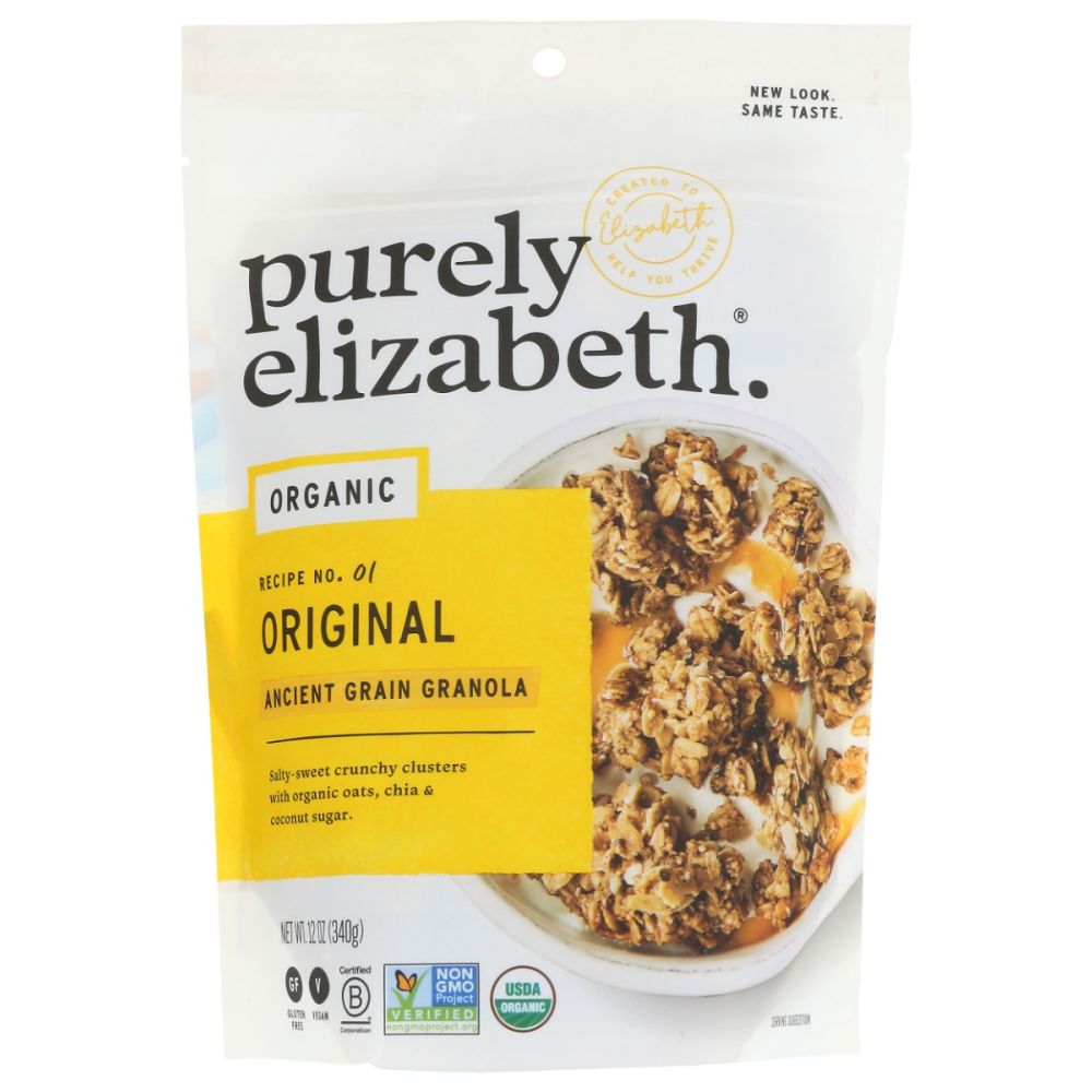 PURELY ELIZABETH: Granola Ancient Grain Original, 12 oz